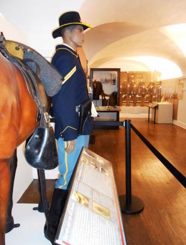 Cavalry exhibit detail